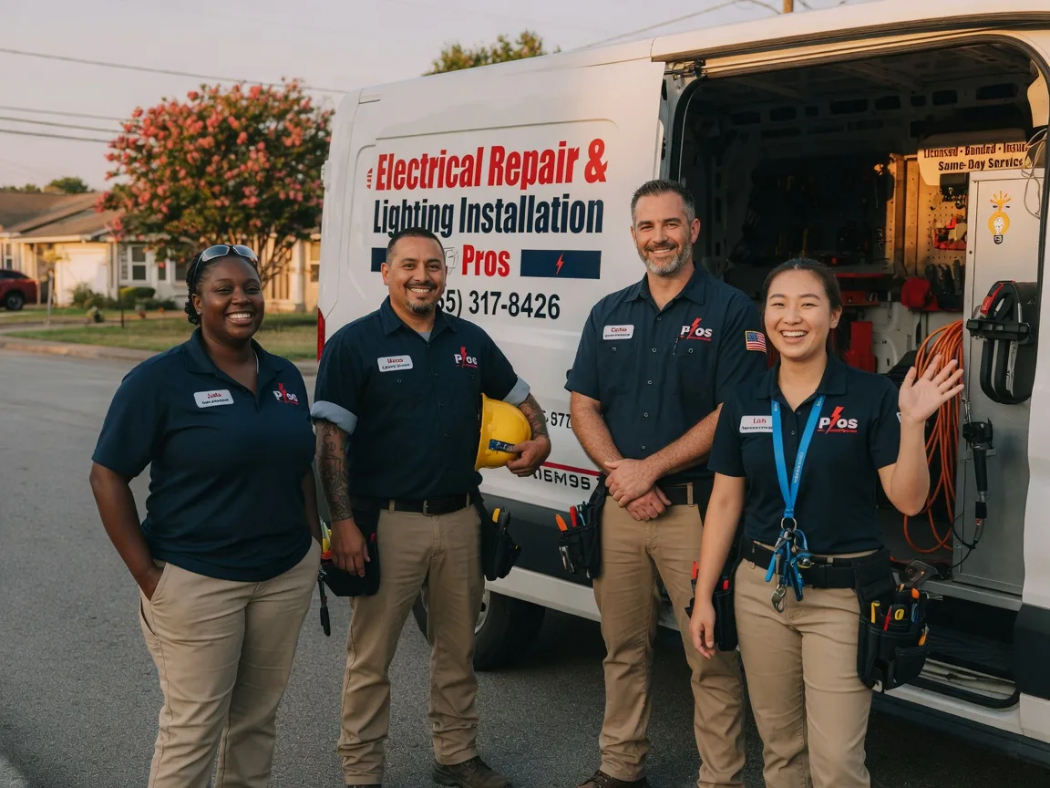 Licensed Electrician company in Tynan, TX